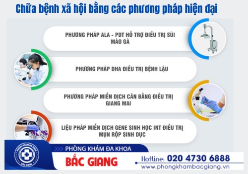 Chữa trị bệnh xã hội bằng cách nào hiệu quả?