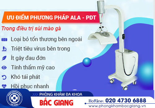 Các phương pháp hỗ trợ chữa trị sùi mào gà